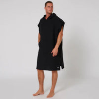 Ocean And Earth Mens Waffle Hooded Poncho Towel