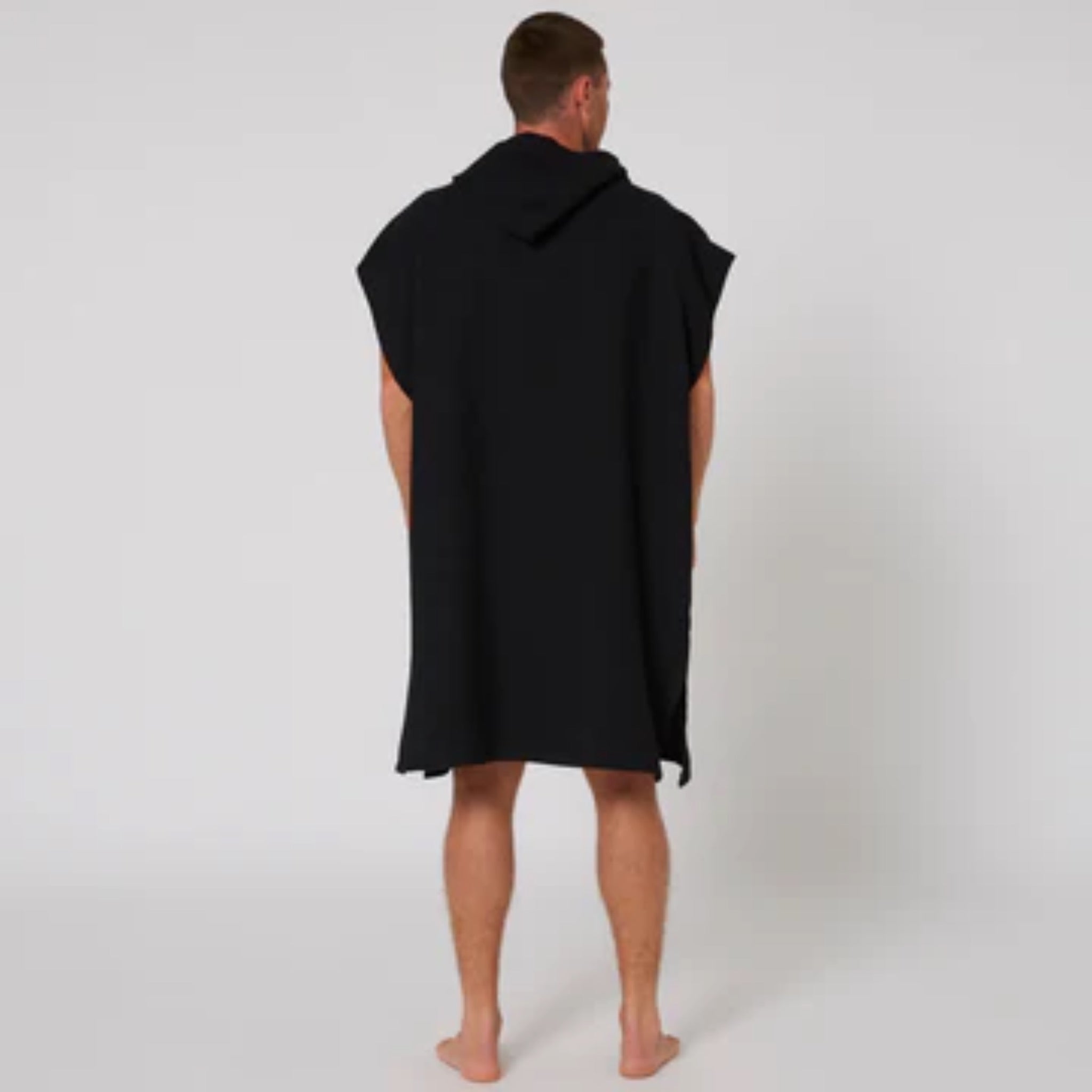 Ocean And Earth Mens Waffle Hooded Poncho Towel