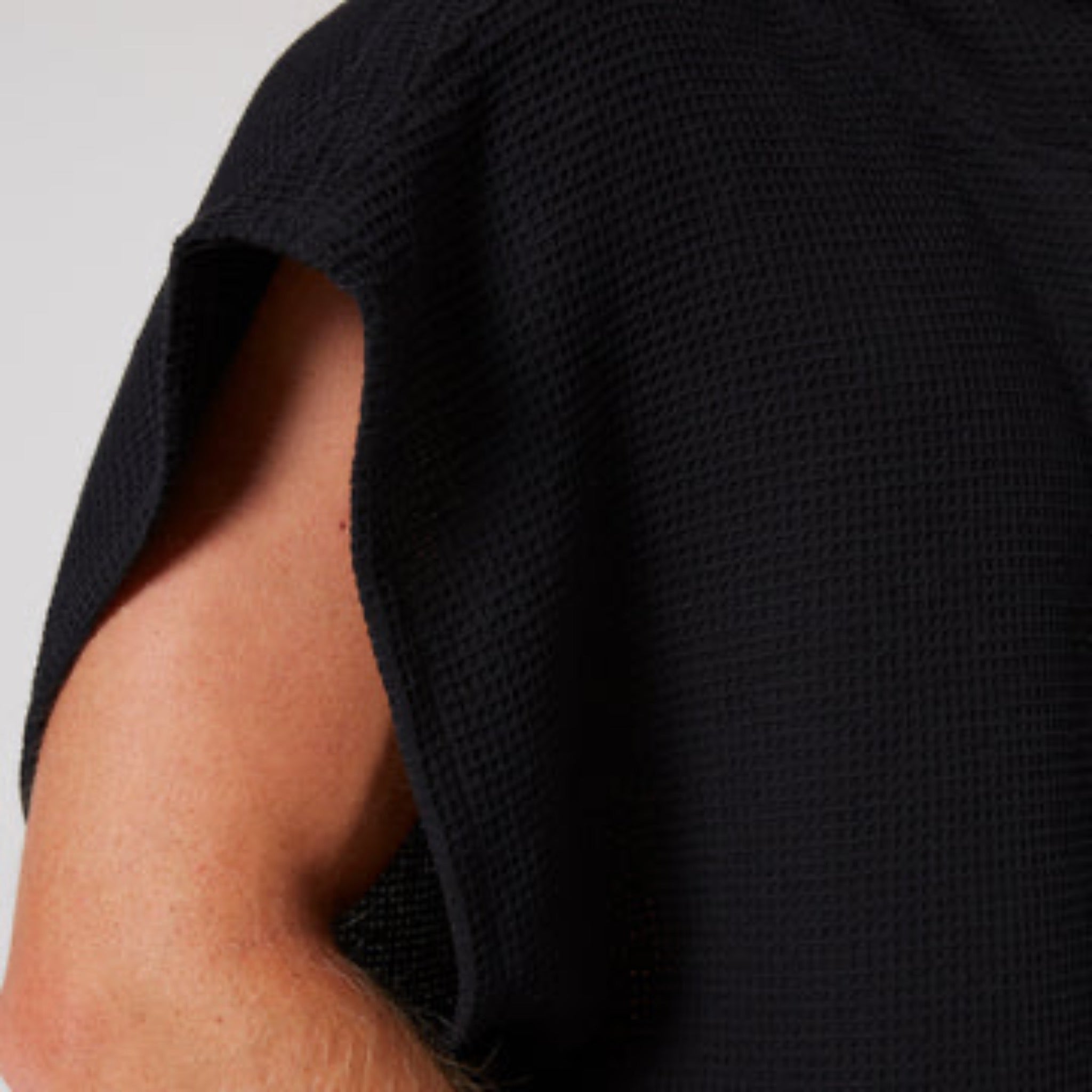 Ocean And Earth Mens Waffle Hooded Poncho Towel