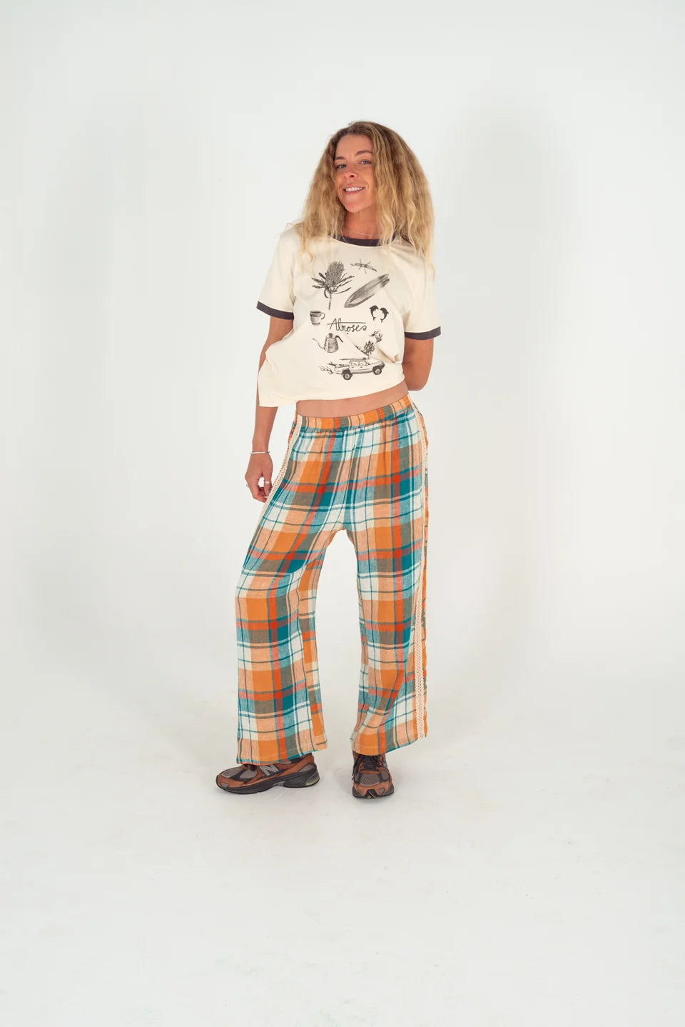 Atmosea Yaz Artifacts Ringer Tee