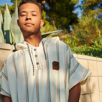 Slowtide Baja Stripe Poncho