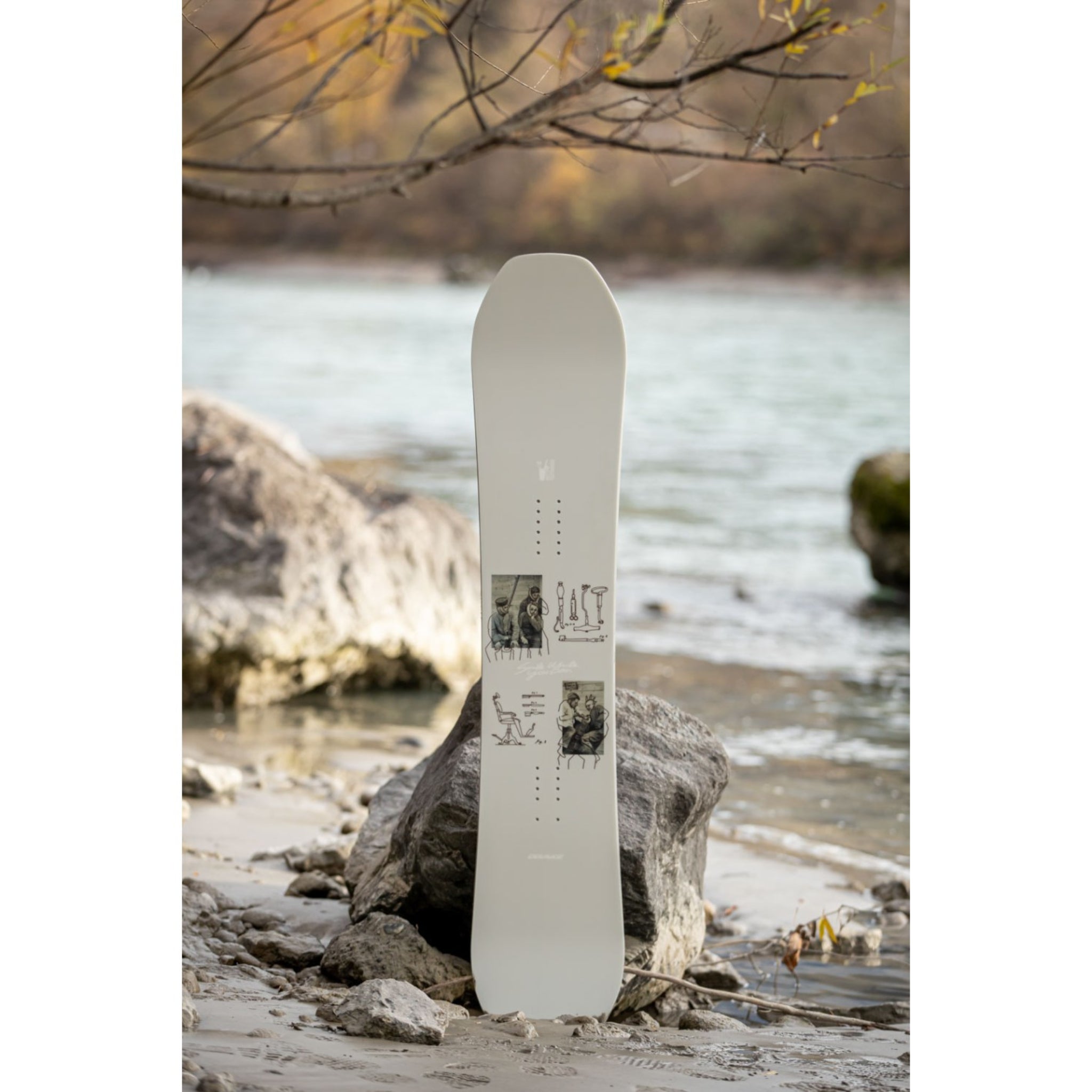 Drake Battle Rusty Wide Snowboard