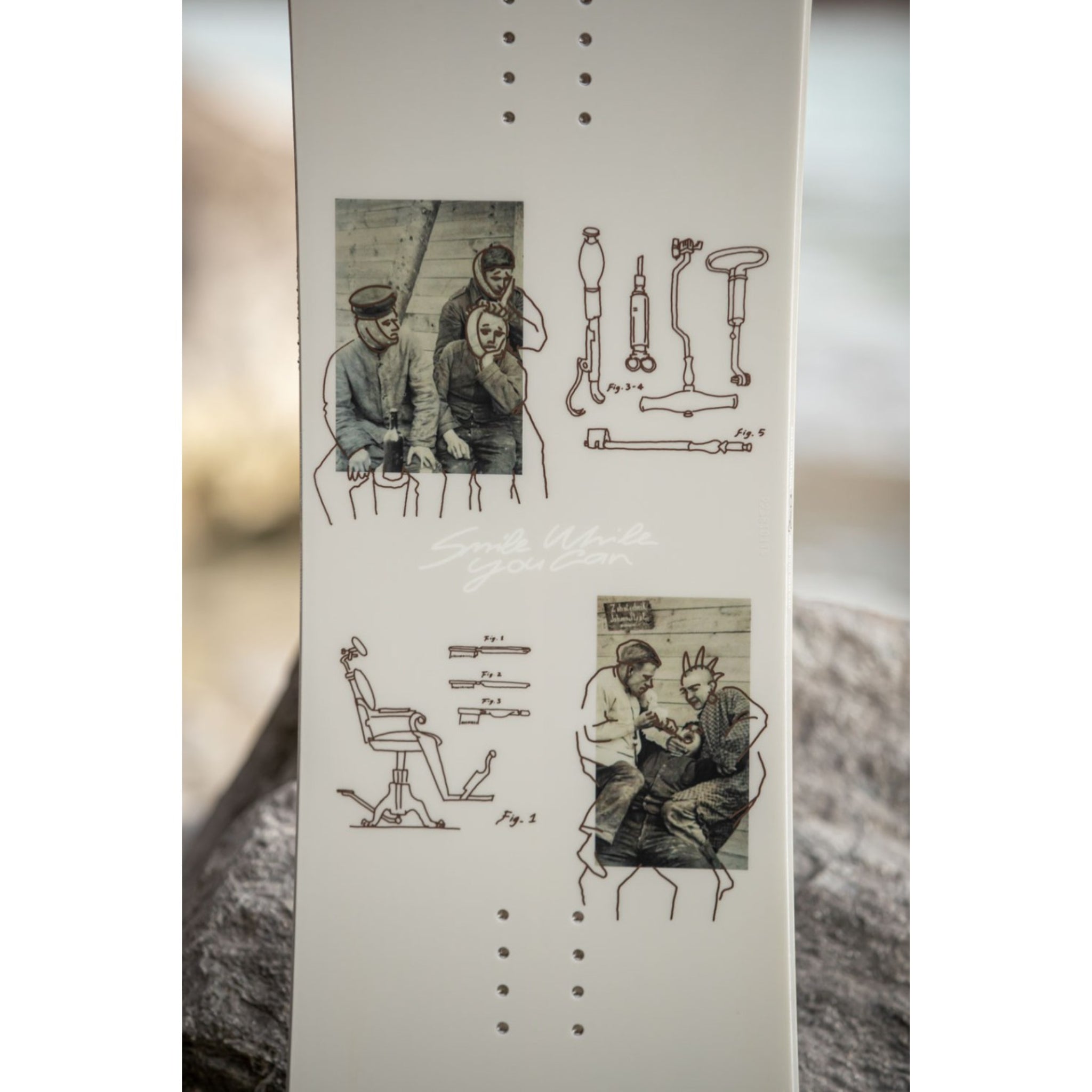 Drake Battle Rusty Wide Snowboard