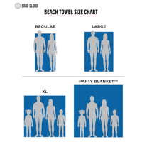 Sand Cloud Whale Shark - Sunflower - X-Large Beach Towel