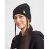 Yuki Bird Beanie - Black