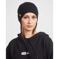 Yuki Bird Beanie - Black