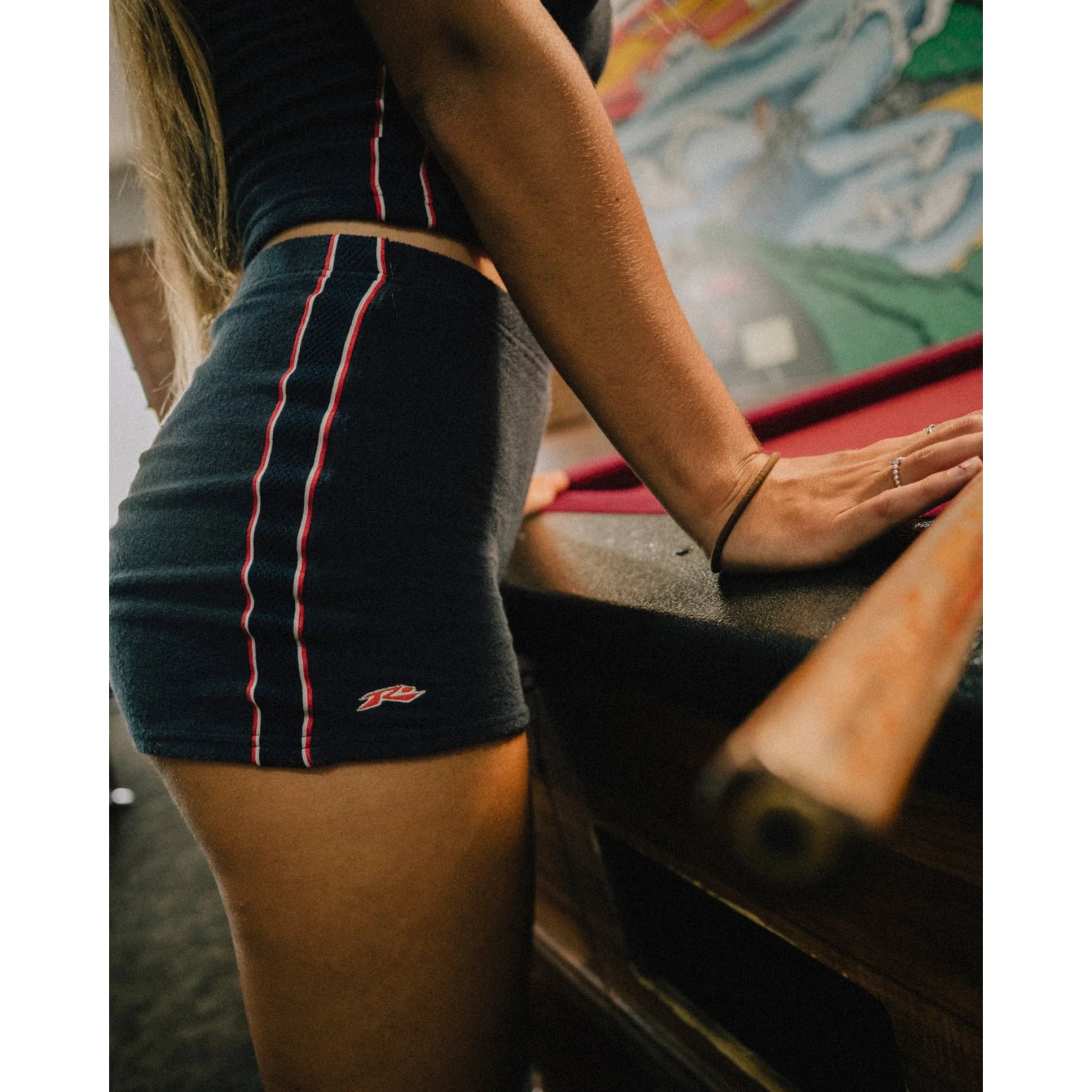 Rusty Bodhi Towelling Booty Short