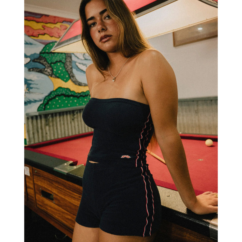 Rusty Bodhi Towelling Booty Short