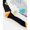 Rip Curl Boys Art Crew Sock - 3 Pack