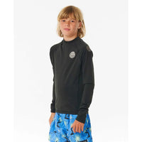 Rip Curl Boys Icons UV Brushed LS Rashie