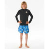 Rip Curl Boys Icons UV Brushed LS Rashie