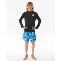 Rip Curl Boys Icons UV Brushed LS Rashie