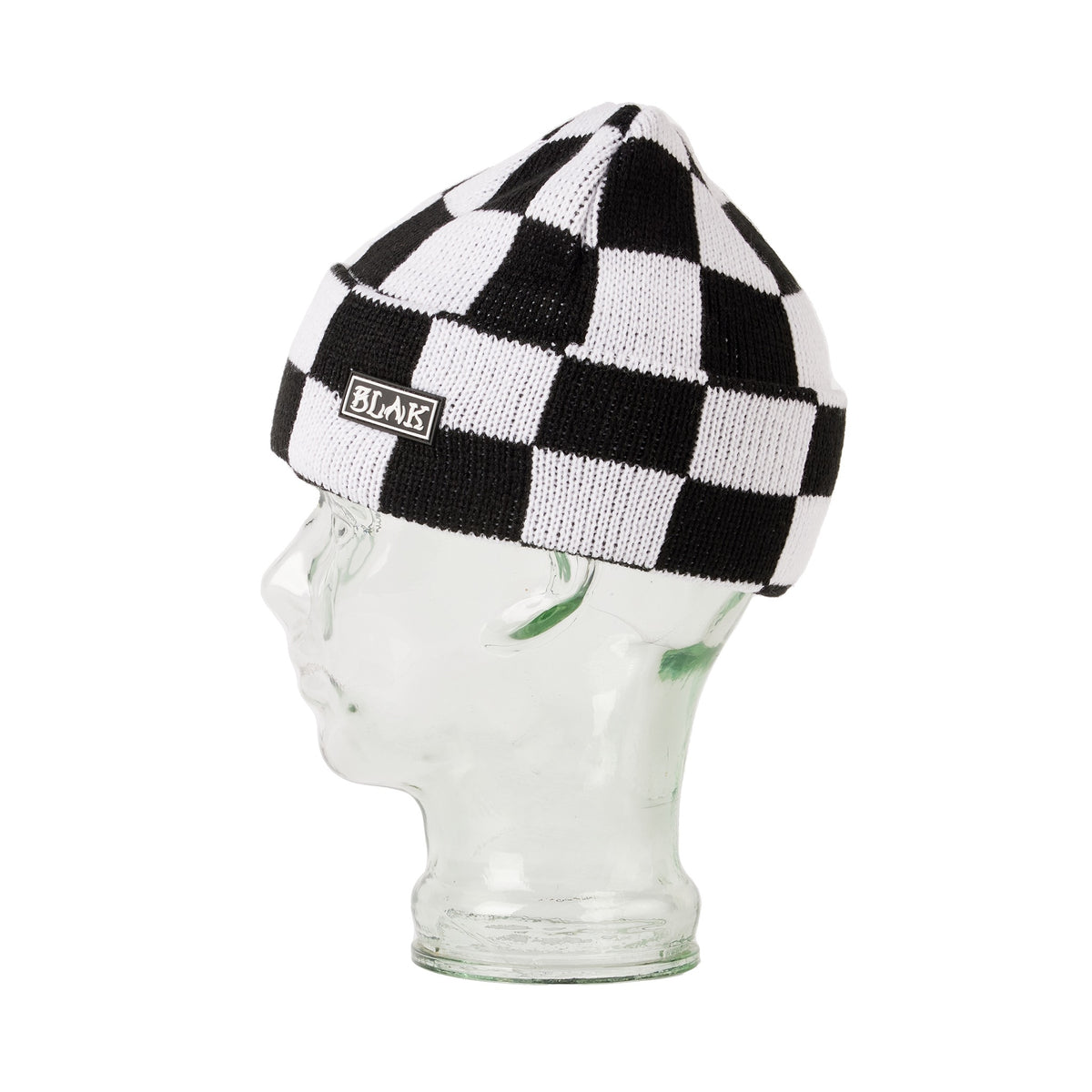Beanie-CheckmateBlack_White