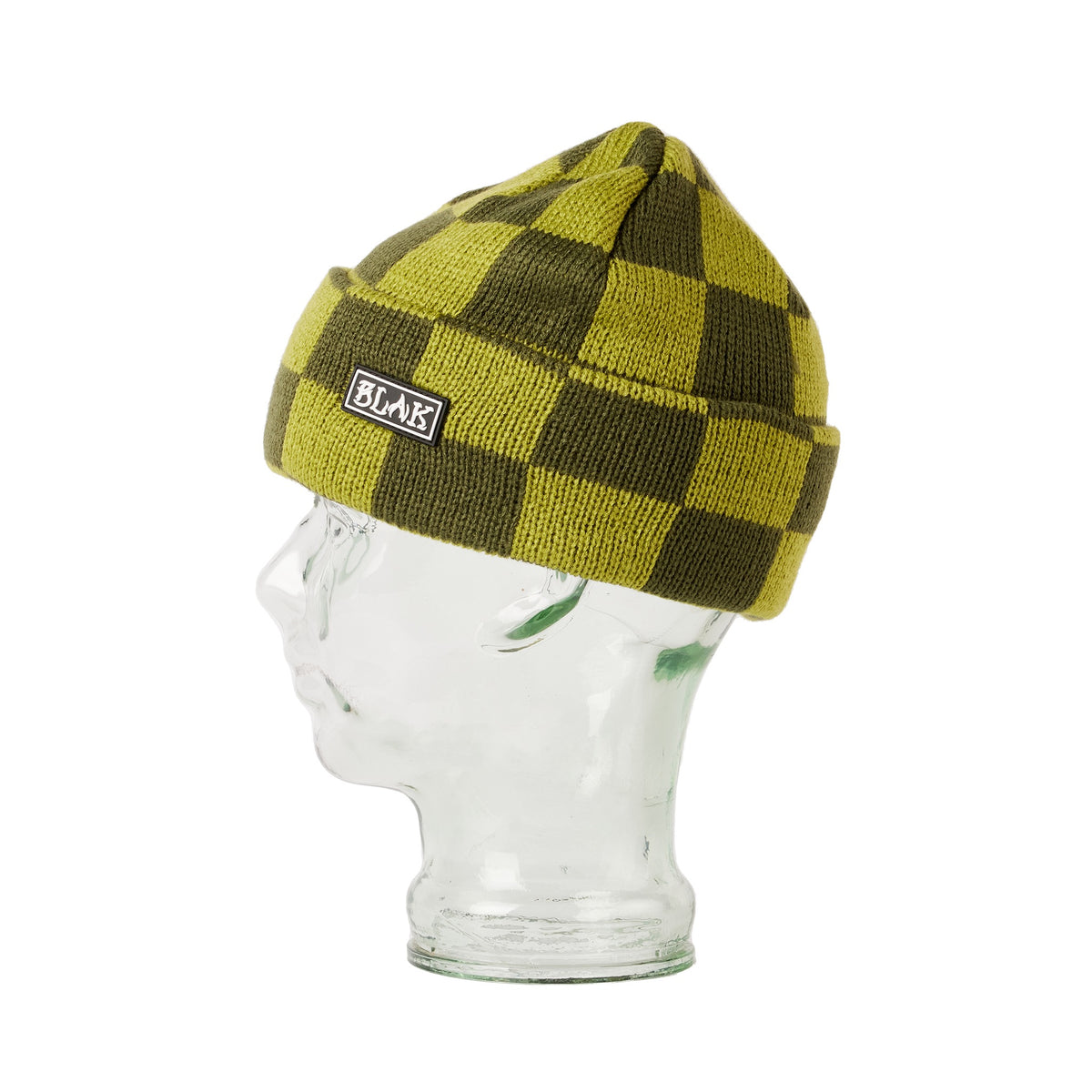 Beanie-CheckmateGreen