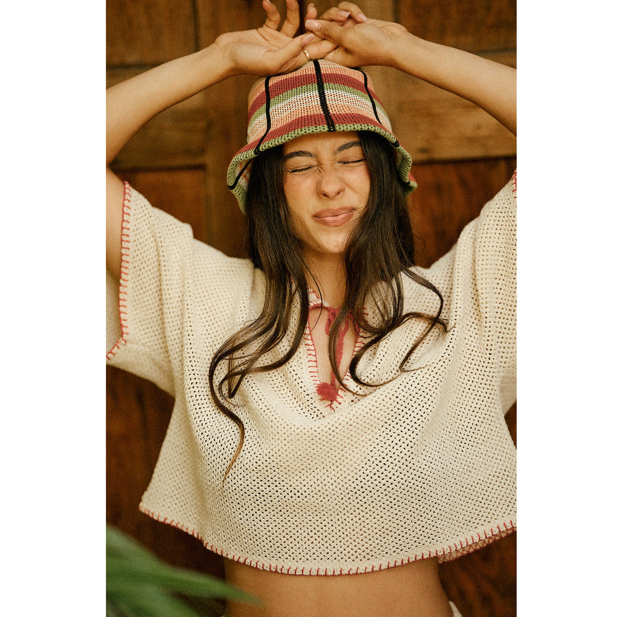 Brixton The Crochet Cover Up Top