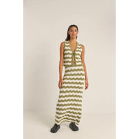 Rhythm Carmen Stripe Knit Vest