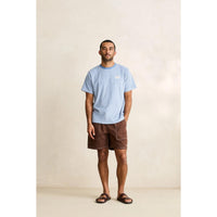 Rhythm Vintage Terry Stripe SS T-Shirt