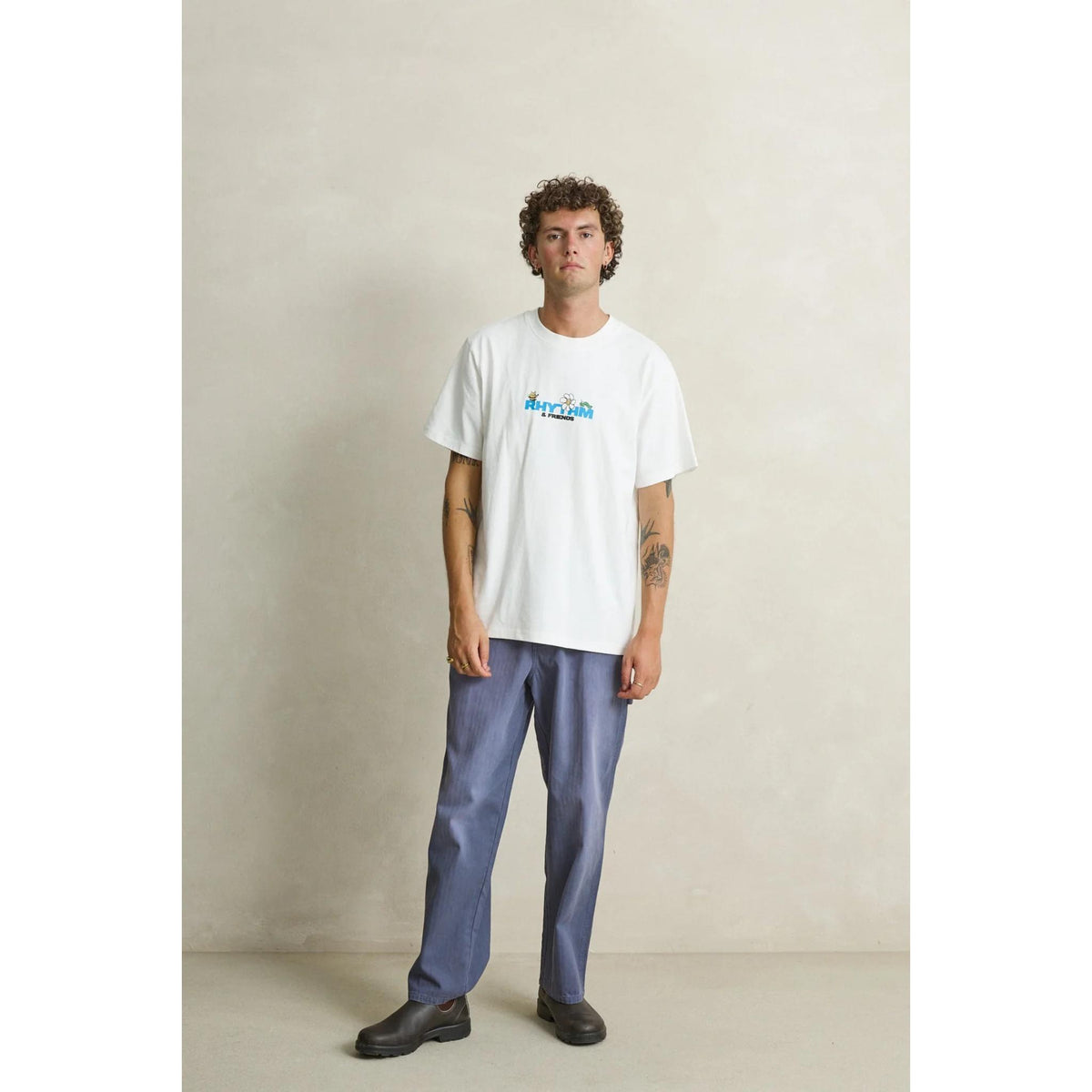 Rhythm Flower Friends Vintage SS T-Shirt