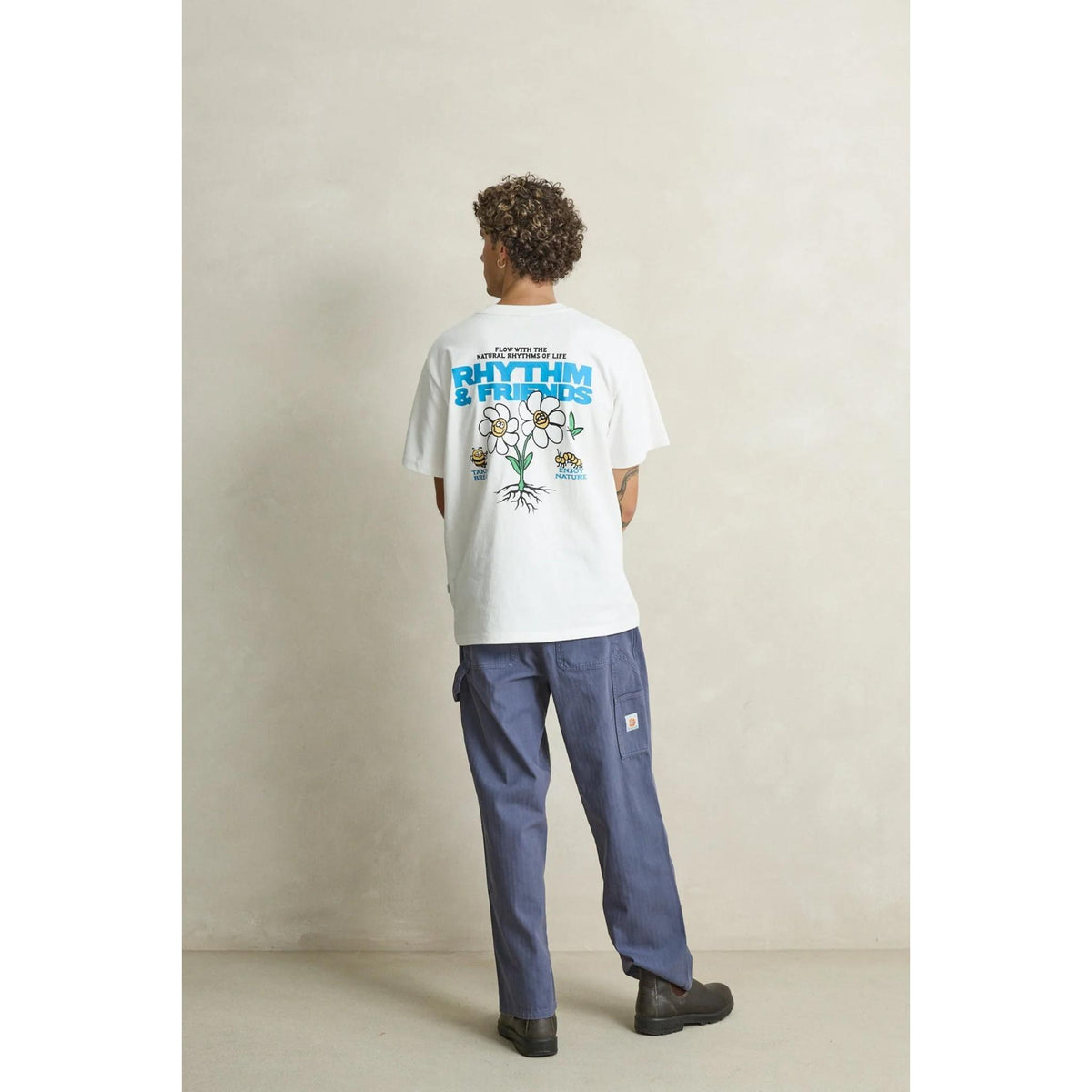Rhythm Flower Friends Vintage SS T-Shirt