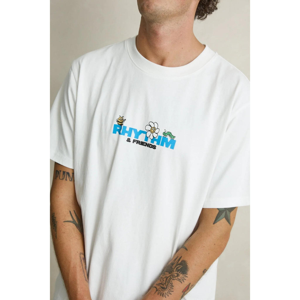 Rhythm Flower Friends Vintage SS T-Shirt