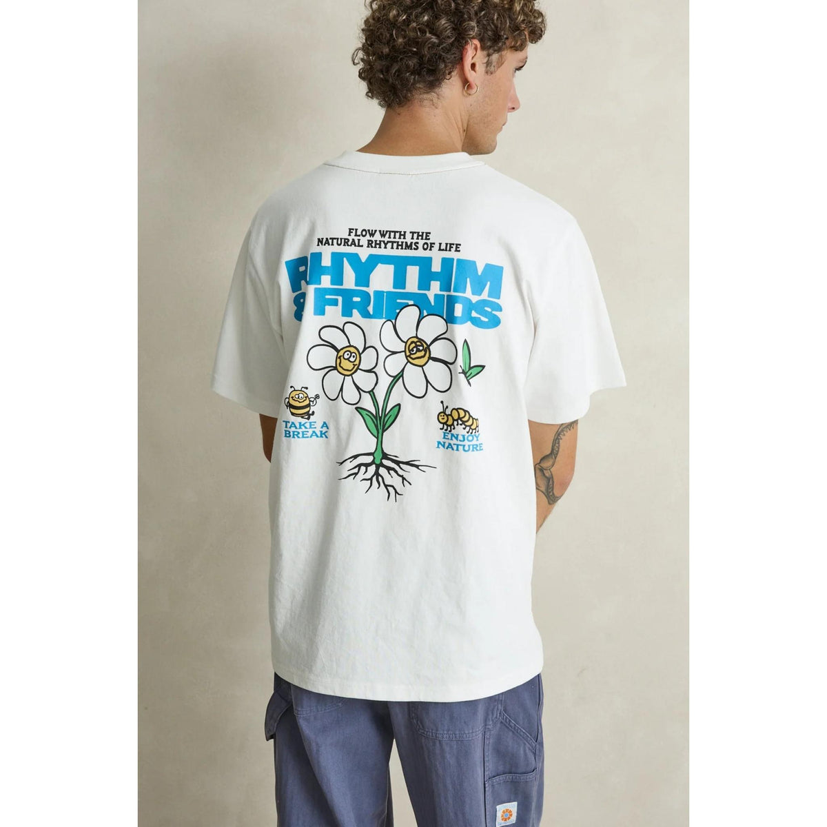 Rhythm Flower Friends Vintage SS T-Shirt