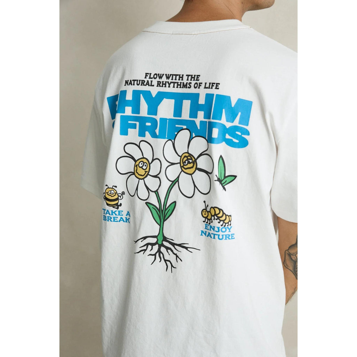 Rhythm Flower Friends Vintage SS T-Shirt