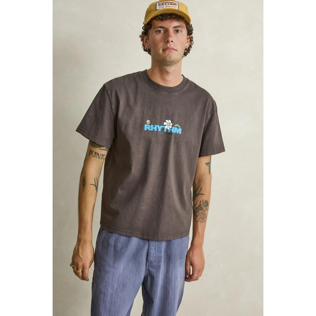 Rhythm Flower Friends Band SS T-Shirt