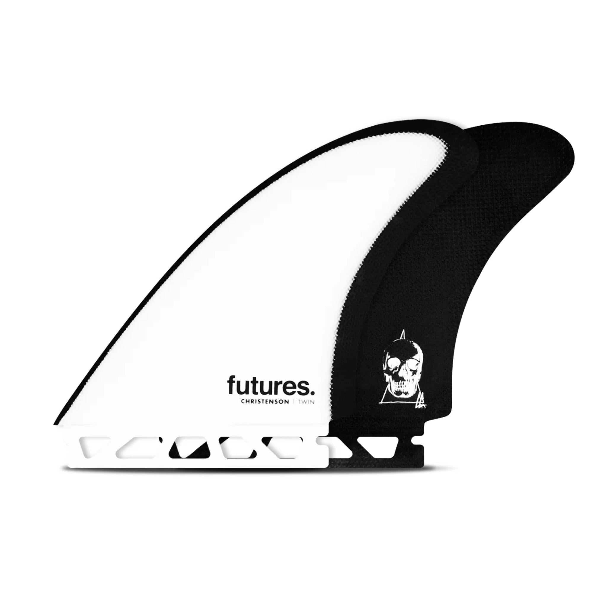Futures Christenson FG Twin fin Set - Upright