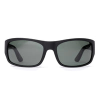 Otis Concrete Wave Sunglasses - Matte Black/Grey Polar