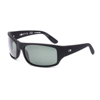 Otis Concrete Wave Sunglasses - Matte Black/Grey Polar