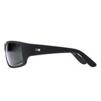 Otis Concrete Wave Sunglasses - Matte Black/Grey Polar