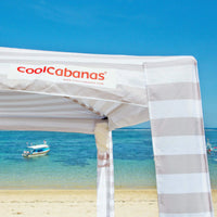 Cool Cabana 5 - Beige Stripes