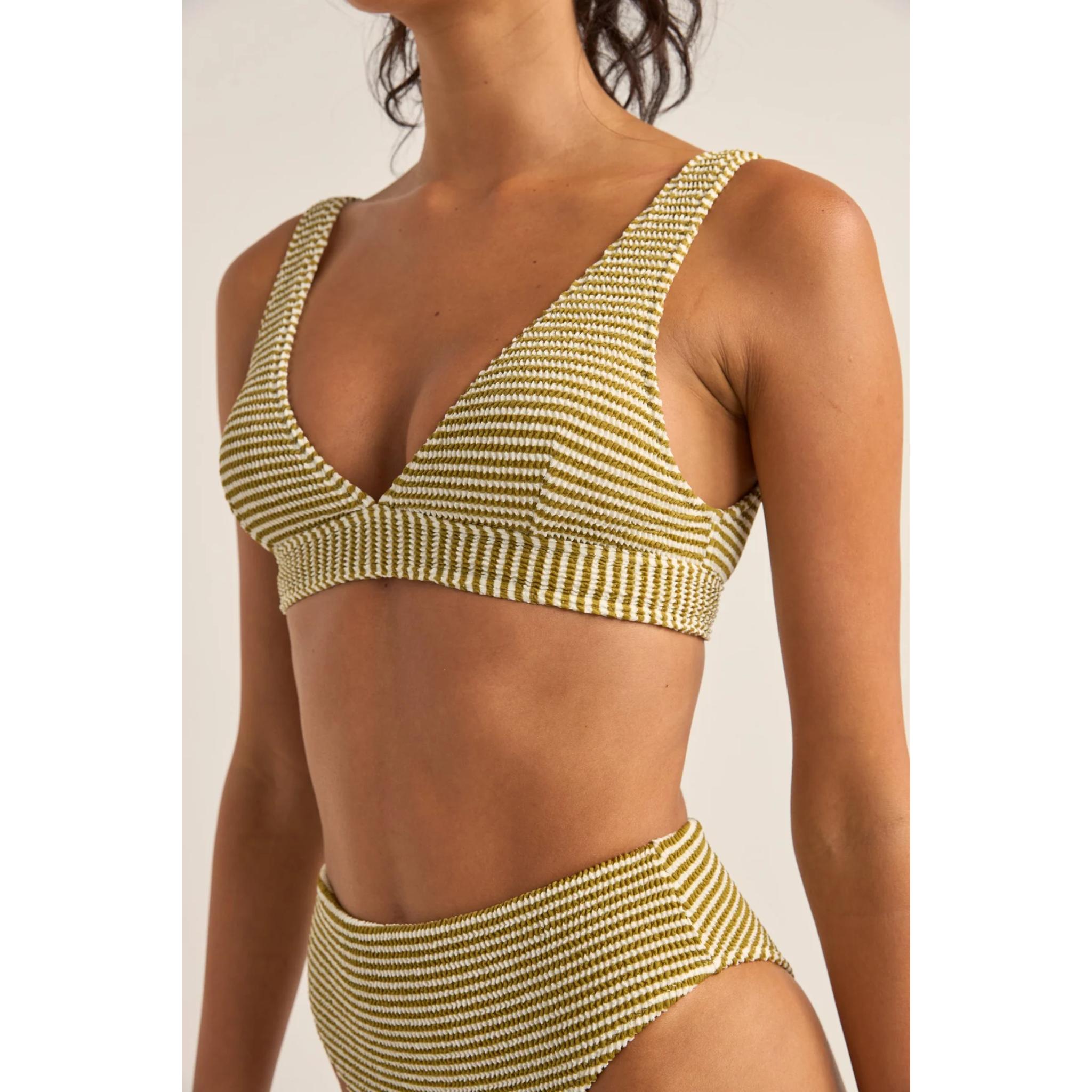 Rhythm Cove Stripe Tall Trip Top