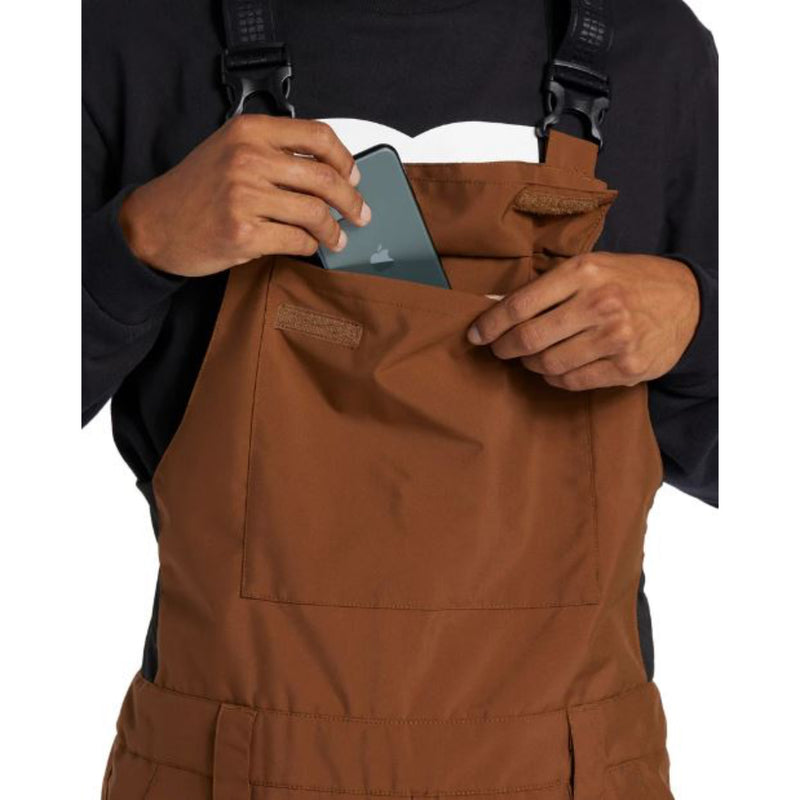 DC Mens Docile Snow Bib.