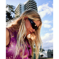 Ritual Doomsday Machine Sunglasses - Polished Black/Bronze Polar