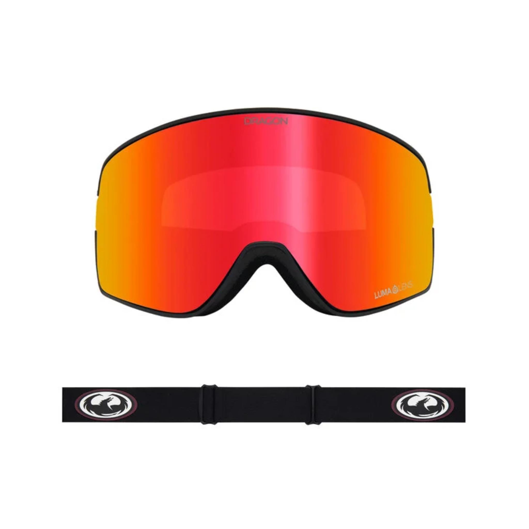 Dragon NFX2 Goggle - Old Skool / LL Red Ion + LL Light Rose