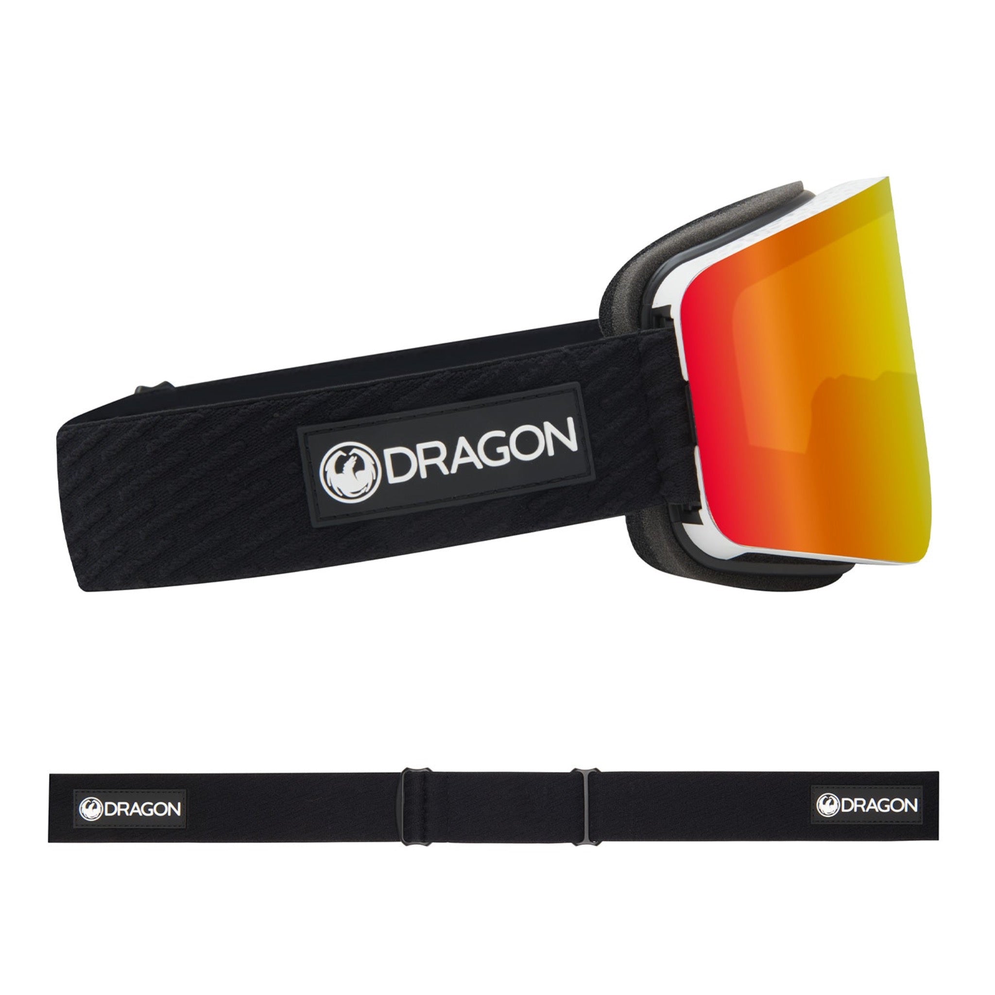Dragon R1 OTG Goggle - Icon Red/LL Red Ion + LL Light Rose