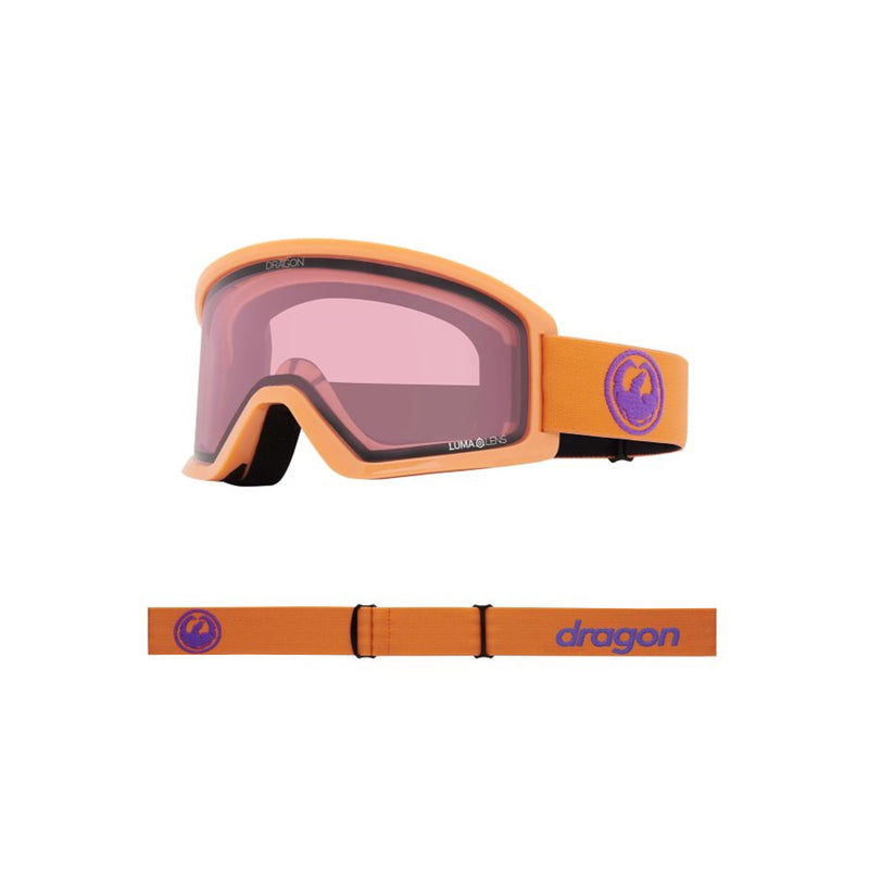 Dragon DX3 OTG Goggle - Apricot / LL Light Rose