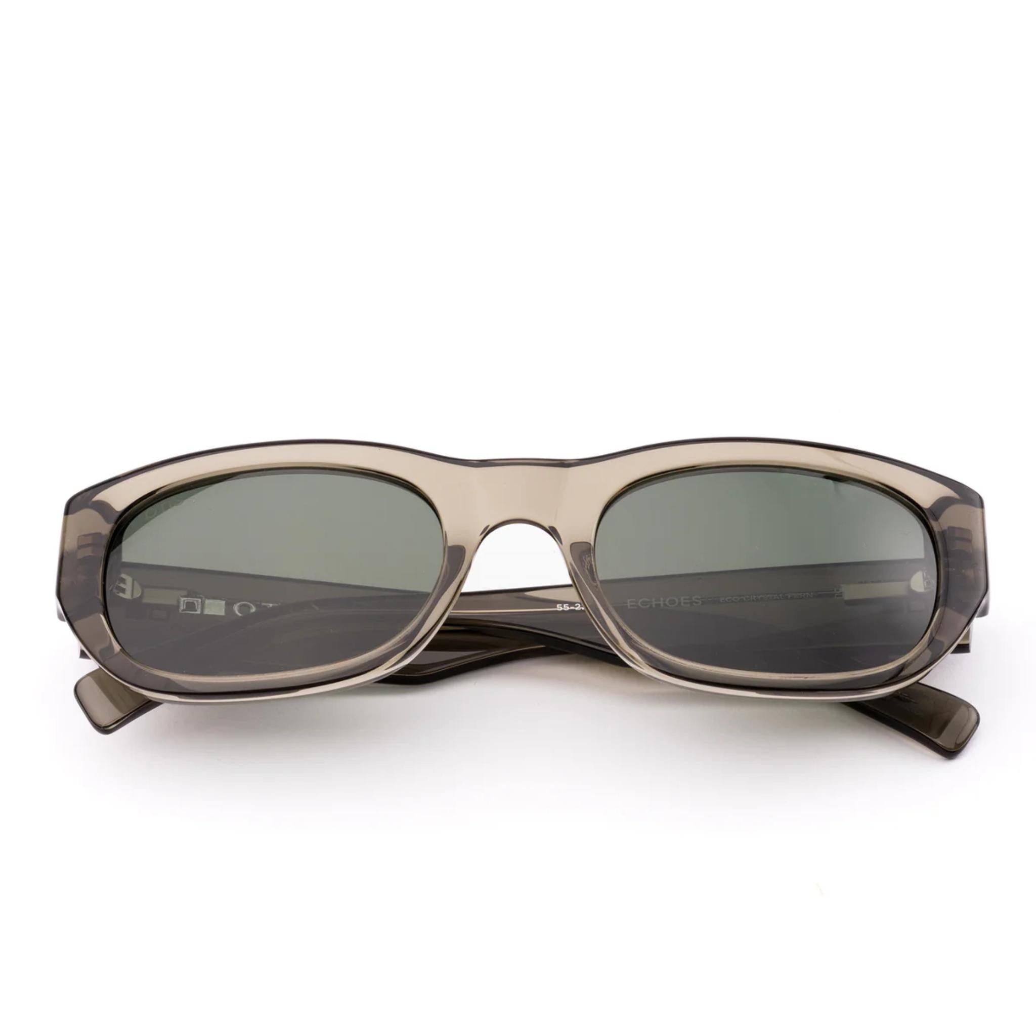 Otis Echoes Sunglasses - Eco Crystal Fern/Grey