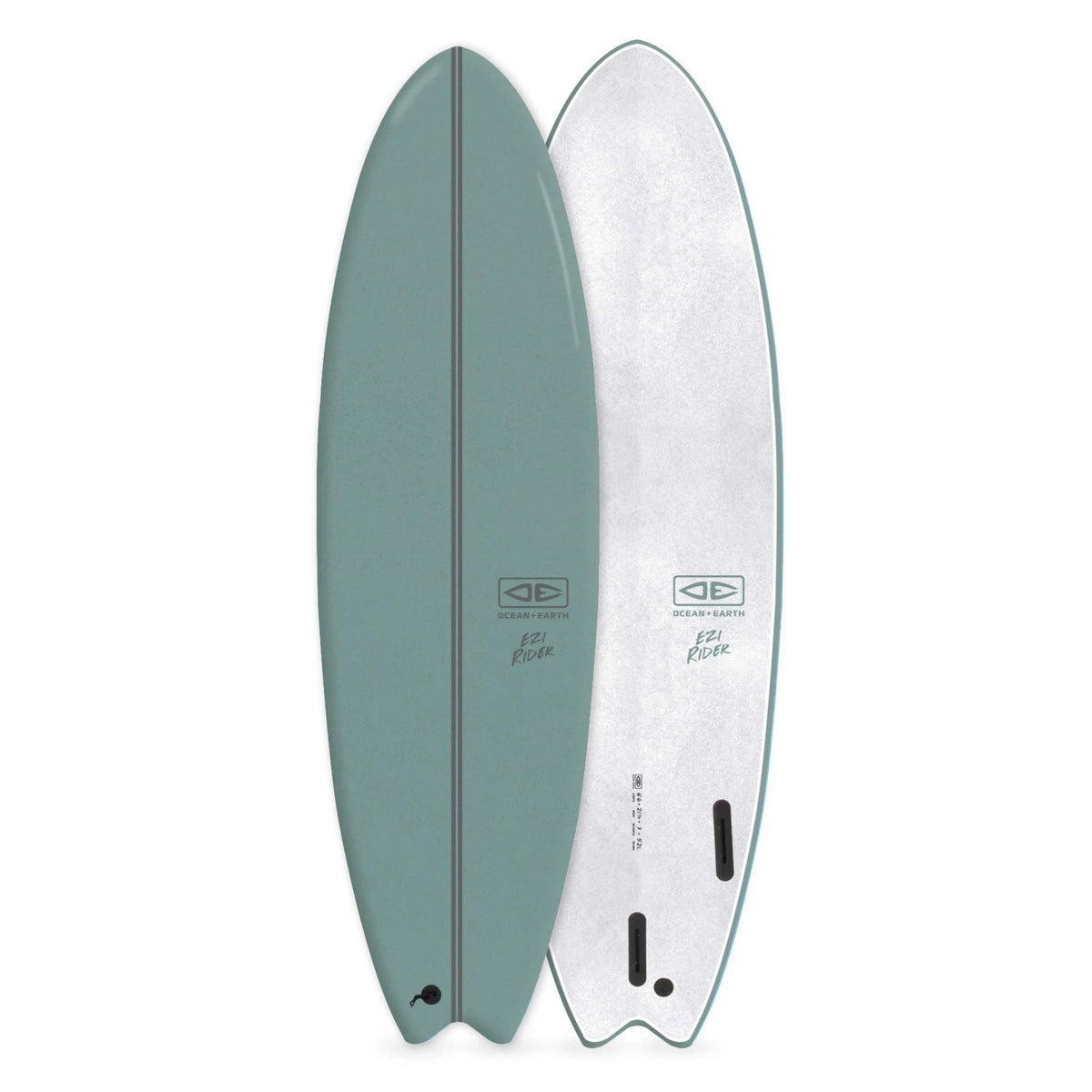Ocean And Earth Ezi-Rider 2.0 Softboard 6-6