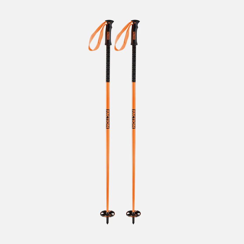 Faction Ski Poles Orange