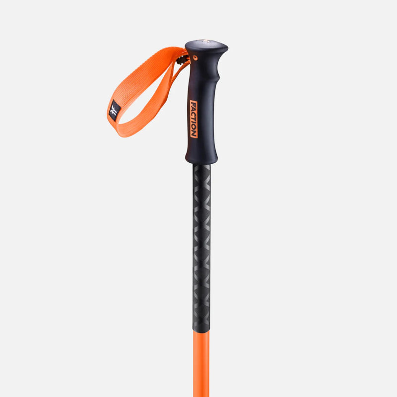 Faction Ski Poles Orange