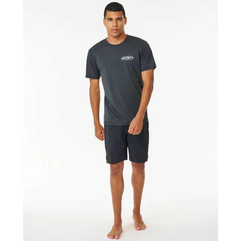 Rip Curl Mens Fader Oval Surflite UPF Rashie