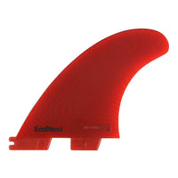 FCS 2 Accelerator Neo Glass Tri Fin Set - Red