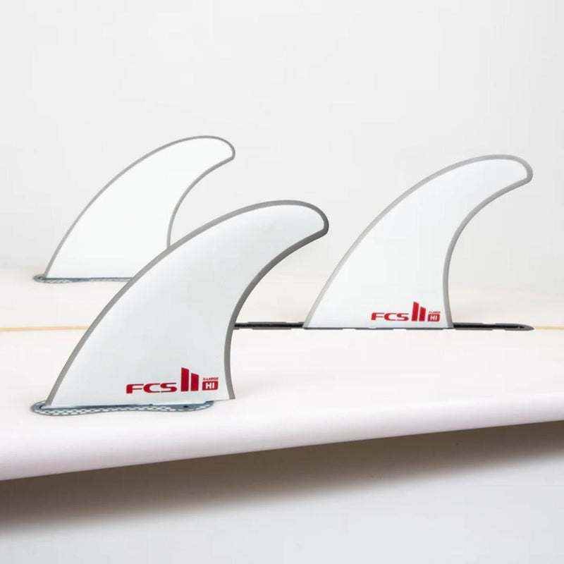 FCS 2 Harley Longboard Tri Fin Set - Cool Grey