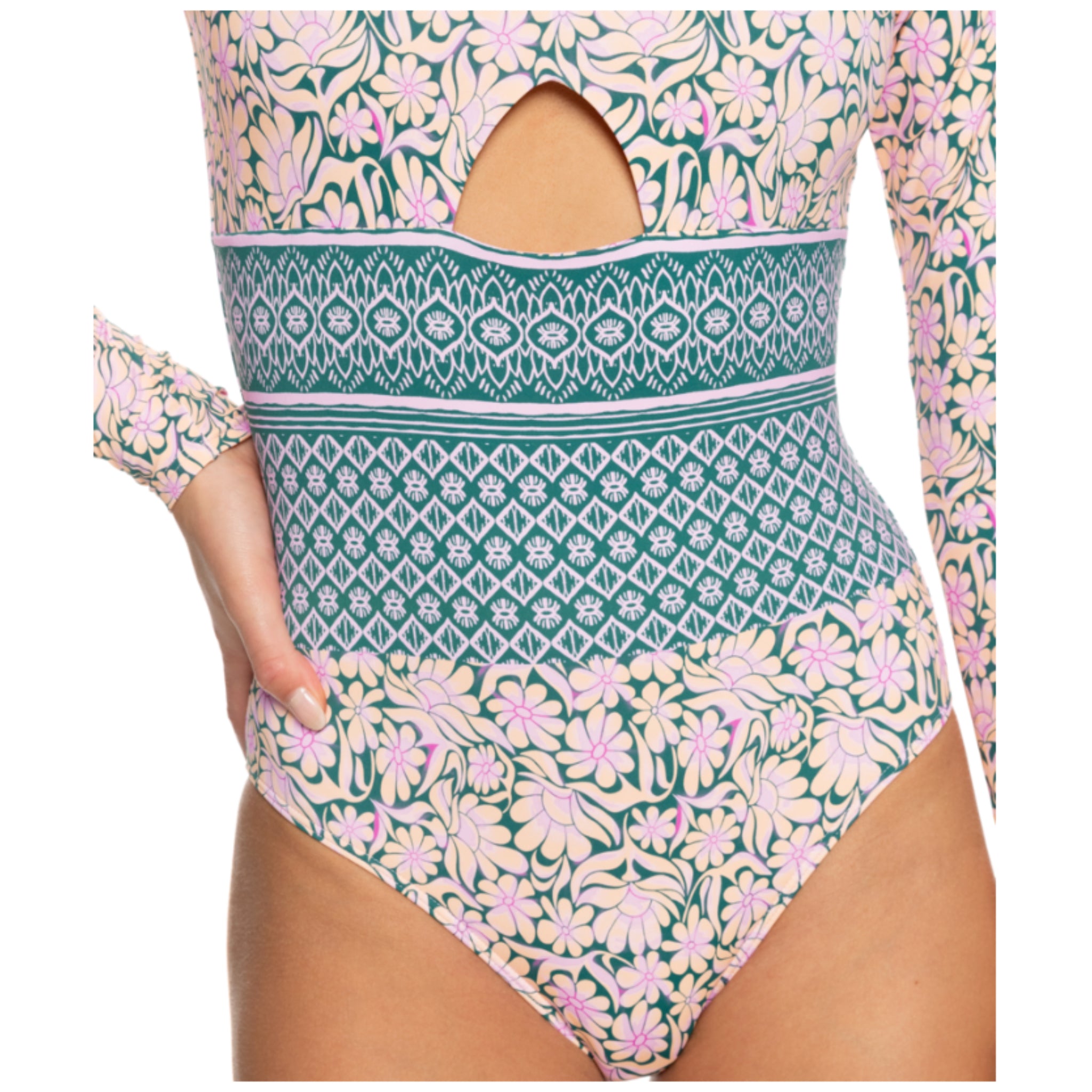 Roxy Womens Free Spirit Onesie Swimsuit