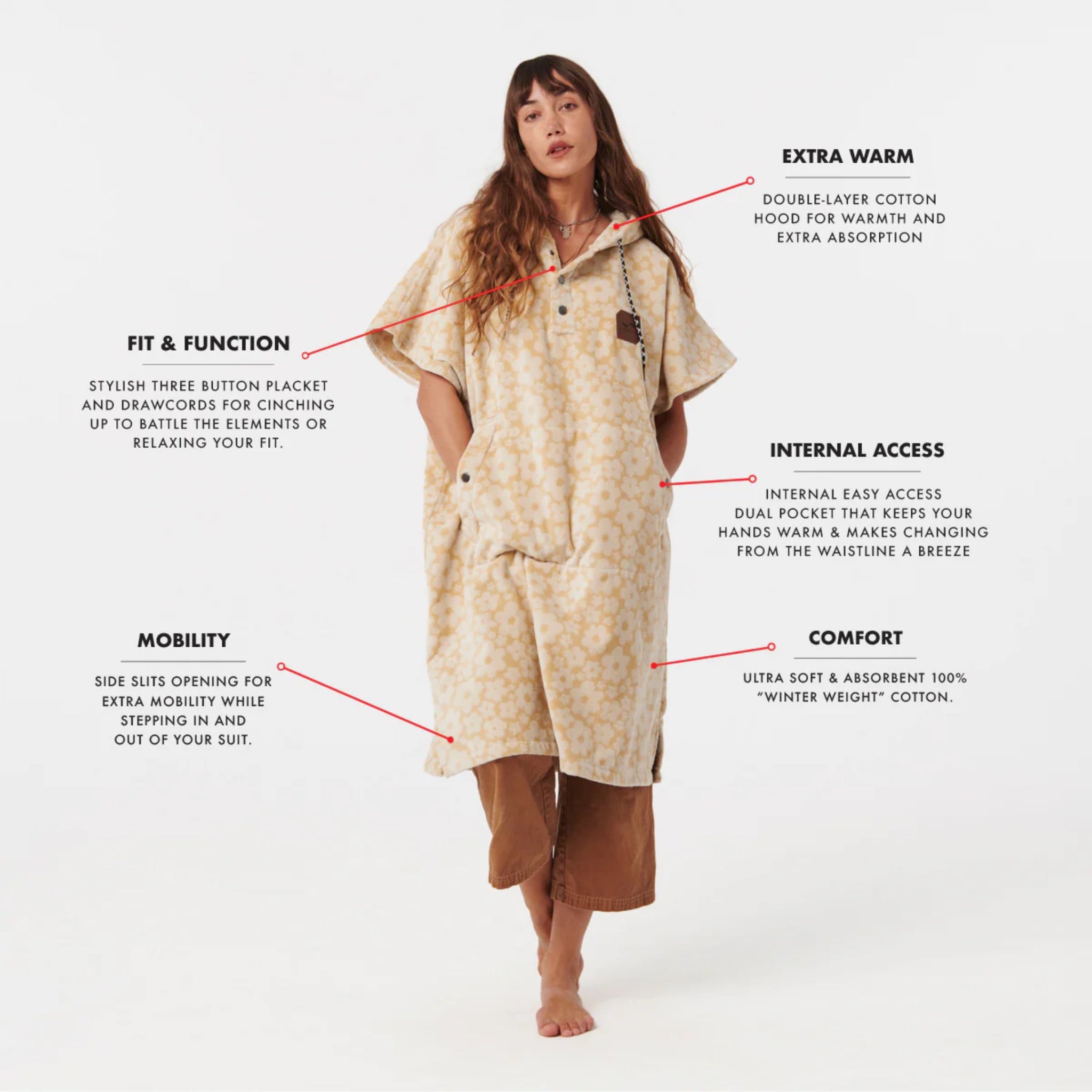 Slowtide Ginny Ex Warm Poncho