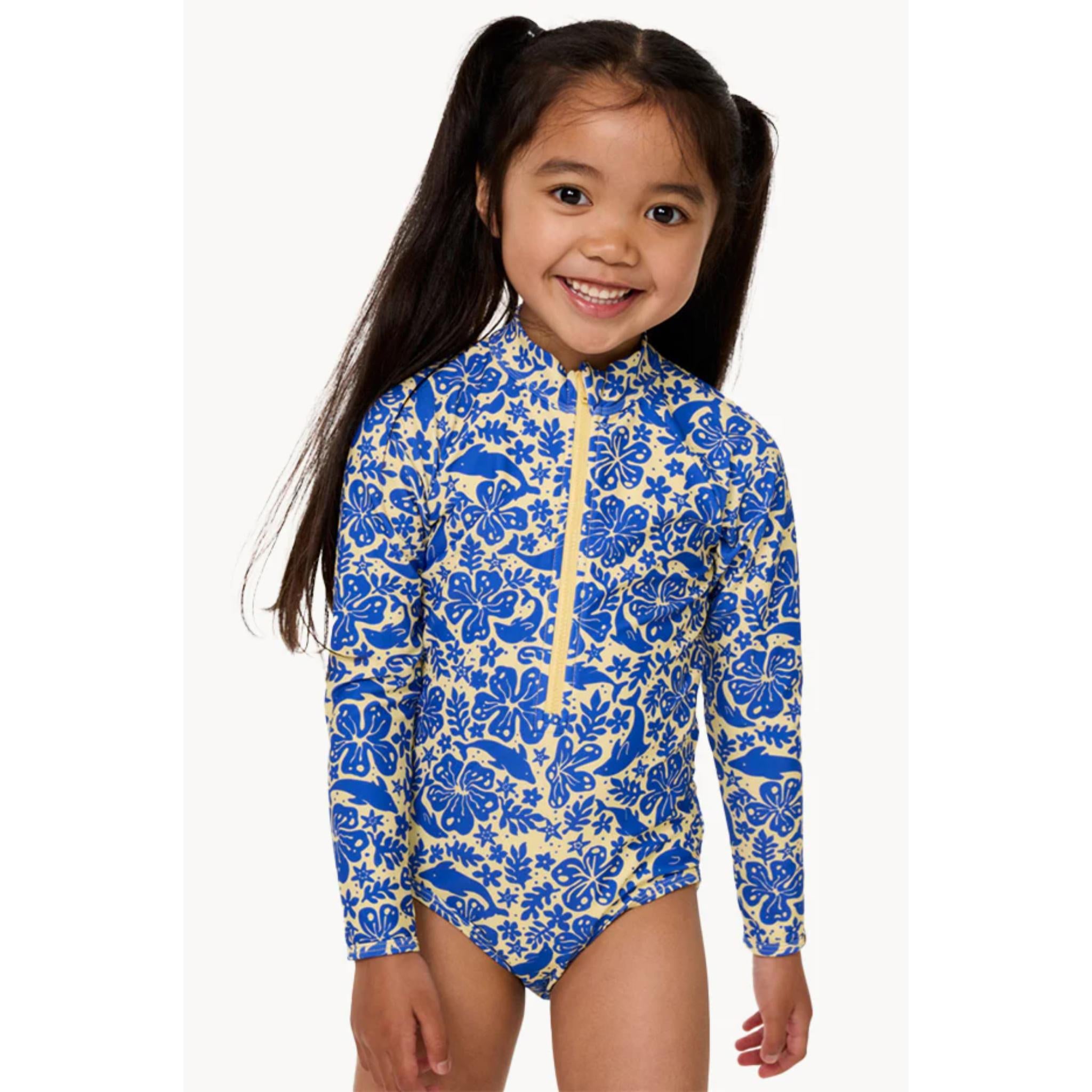 Rip Curl Girls Sun And Swell LS Surfsuit