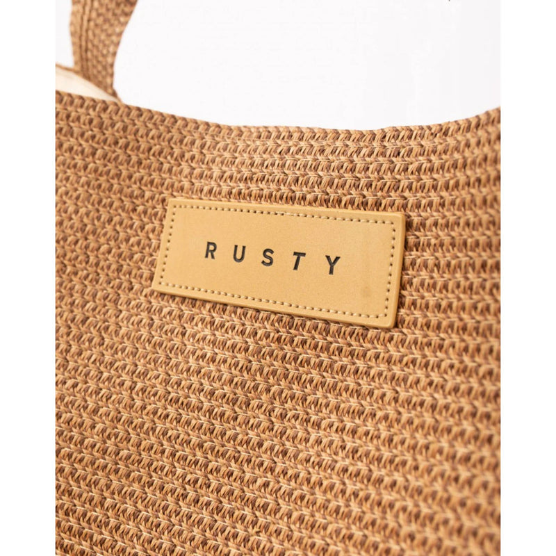 Rusty Gisele Straw Beach Bag 