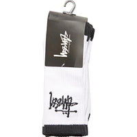 Stussy Mens Graffiti Crew Sock 3PK